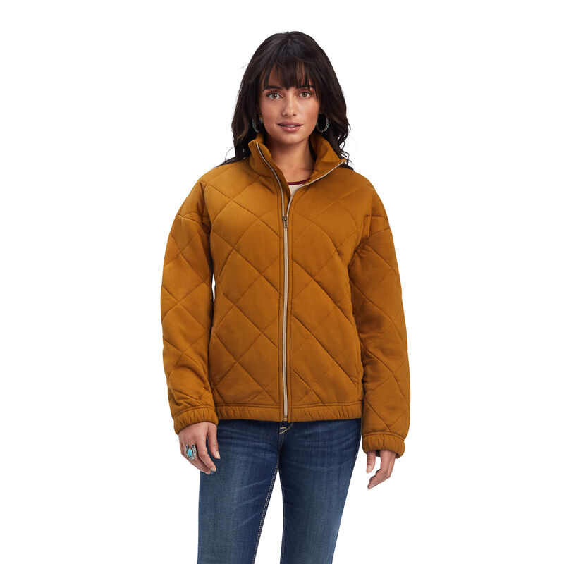 Ariat Jacke Damen - Quilted Braun ( APHDC-0652 )